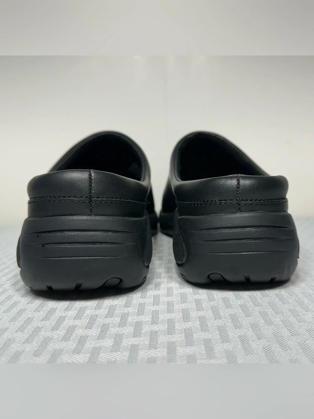 Merrell Encore Gust Clogs Black Leather J66171 Men's 13 Comfort Shoe Slip On EXC - Picture 6 of 10